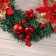 New Year's Wreath D-30 cm "Forest Festival" Flowers Berries