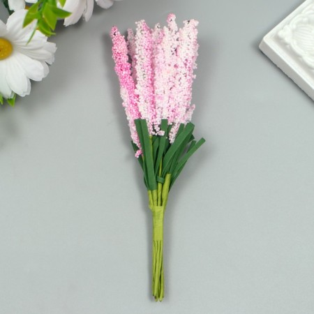 Decor for creativity "Ivan Tea" 1 bouquet = 10 lilac flowers 1.5x14 cm-2