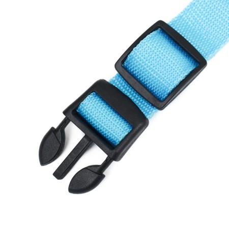 Collar with backlight double strip size m, osh 40-48 x 2.5 cm, 3 glow glow modes 977224-7