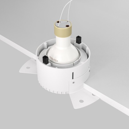 Building lamp Technical DL051-01-GU10-RD-W, 1x20W, 14x14x5.5 cm, GU10, white color-5