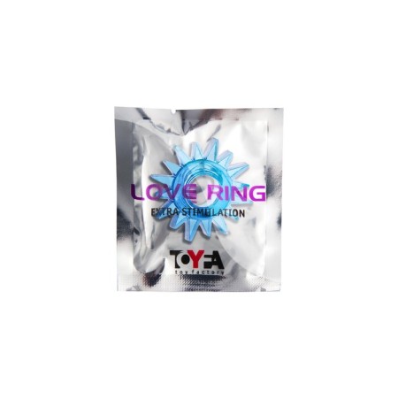 Toyfa, TPE, blue erection ring-1