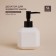 Artemis liquid dispenser, 380 ml, white color