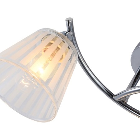 Ceiling lamp 3x60W E27, size 44x44x26 cm-4