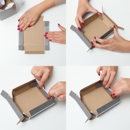 A set of boxes 3 in 1 "Lace", 10 × 18, 14 × 23, 17 × 25 cm-10