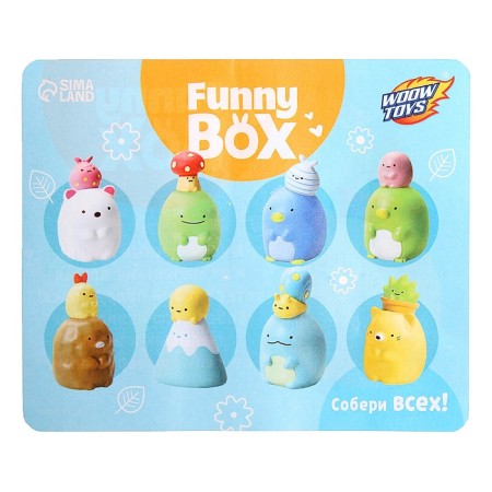 Funny Box game set, animals, mix-13