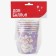 A glass of paper "fox with a flower", lilac, 6 pcs., 250 ml