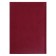 Delivery of a non -stated A5, 160 Vivevella sheets, Cover Artificial Leather, Corners' perforation, Burgundy