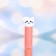 Hygienic lipstick "kitten", with peach