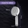 Shower Lake Zein Z0501, plastic, medium, 5 modes, chrome