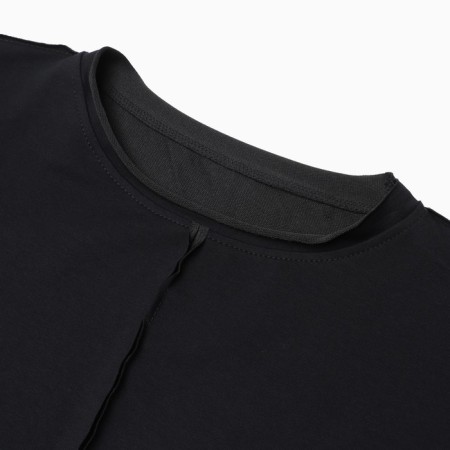 Women's T-shirt MIST BASE, L-XL size, black color-2