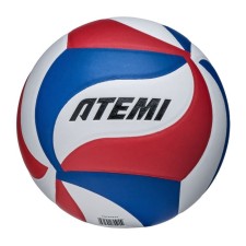 Volleyball ball atemi champion (n), synthetic leather PU Soft, 18 panels, glued, circle 65-67 cm