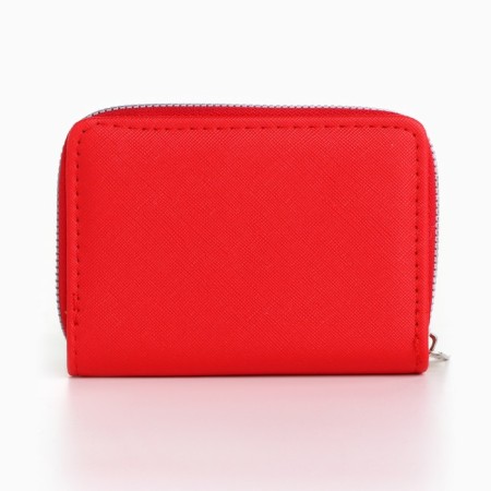 Women's wallet NK, 12x8 cm, red color-3