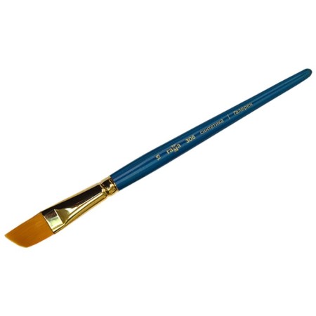 Brush Art Synthetics Gamma "Gallery", flat beveled No. 18, short handle 305018 10699