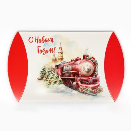 Folding box "steam locomotive" 19 x 14 x 4 cm-1