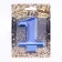 Candle for the Cake "European Giant", number 1, 7 cm, blue metallic