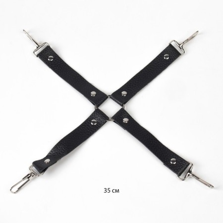 Erotic bdsm set of oka-hpki, black, 11 objects-7