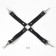 Erotic bdsm set of oka-hpki, black, 11 objects