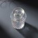 Diffusor for essential oils "Sot" 100 ml transparent mother of pearl 6x6x9 cm