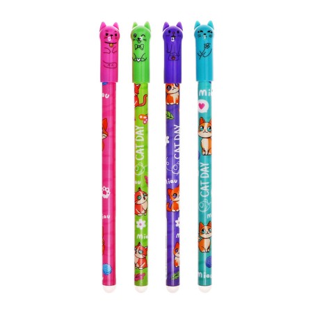 Gel handle washed ink, blue rod, 0.5 mm, Catca Cat Mix-1