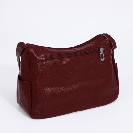 Lurch bag with lightning, dark red color-1