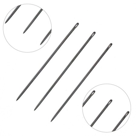 Manual needles Black Sharps, No. 5, Black, 16 pcs