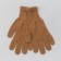 Male gloves from Mongolian wool, red color, size 20-24