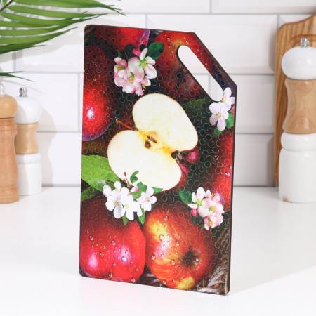 Groot board "Juicy apple" 27x18 cm-5