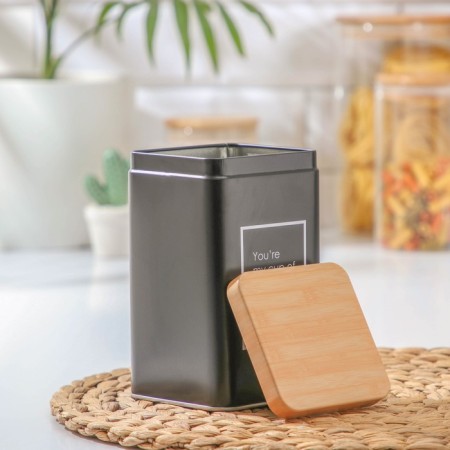 Bank for bulk products "Lifestyle Tea", 9 × 9 × 15 cm-1