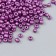 Glass beads 6/0 "eggplant" metallic 450 g