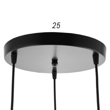 Lamp Bayerlux 2602/3 E27 40W black 30x30x20-120 cm-3