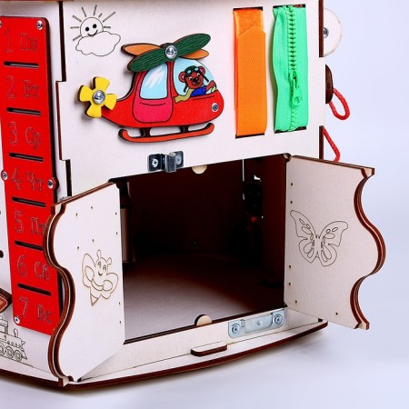Buside rotating, with the light of "Dracosha", 31 × 38 × 38 cm-7