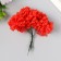 Flowers for decorating "cloud" red 1 bouquet = 12 colors 8 cm