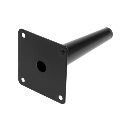 Furniture support Cappio OP08, h = 150mm, thick thickness 1.8, matte black color-3