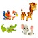 Mobile puzzles "Funny animals"