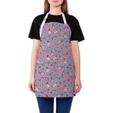 Apron of a kitchen with a photo print 