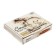 Sepia is light/dark, 4 colors, 8 pieces, the "workshop of the artist", in a cardboard box