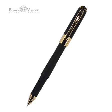 Ballic handle, 0.5 mm, BrunovisConti Monaco, blue rod, Soft Touch Black, in case-2