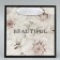 Gift laminated square, packaging, “beauty inside”, 14 x 14 x 9 cm
