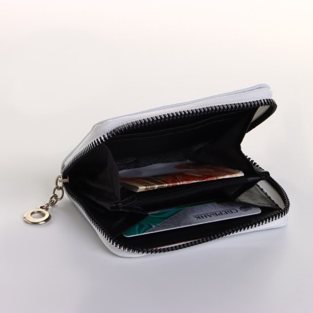 Children's wallet with lightning, green color-4