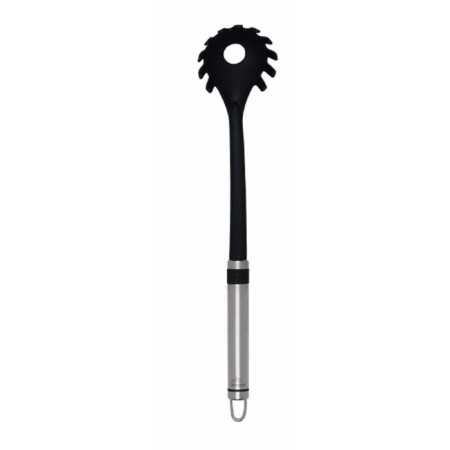 Spoon for spaghetti Brabantia Profile, steel/black color, 35.5 cm