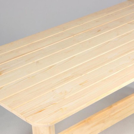 The table for the "Dacha" set 160x70 cm, natural pine-1