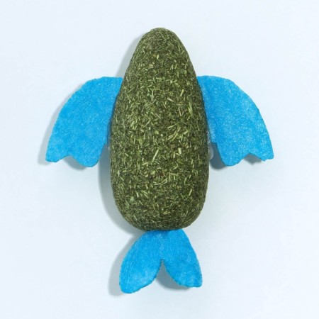 Cat toy "Fish" from cat mint, 8 x 2.5 cm-3