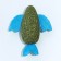 Cat toy "Fish" from cat mint, 8 x 2.5 cm