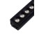 Track lamp, series "Flat" FTL-004, 18W, 48V, 4000K, IP20, 370mm, black