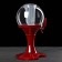 Beer Tower "Sphere", 3 l, red color