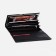 Women's wallet on magnets, black color