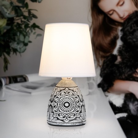 DEBORA table lamp 7045-502 1 x E14 40W black-3
