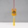 Suspension-Sasha Textile "Dragon" yellow 2x7.5x24 cm