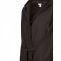 Men's robe with a hood "Marvin", size s, color black