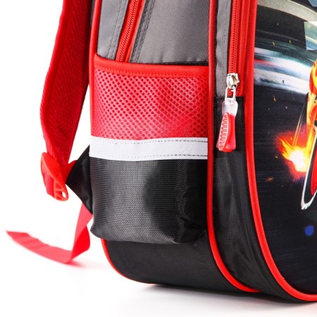 School backpack, 39 cm x 30 cm x 14 cm "lightning", cars-3